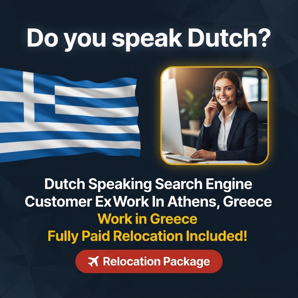 Dutch Speaking Search Engine Customer Expert – Work In Athens, Greece job in Greece - Mercier Consultancy