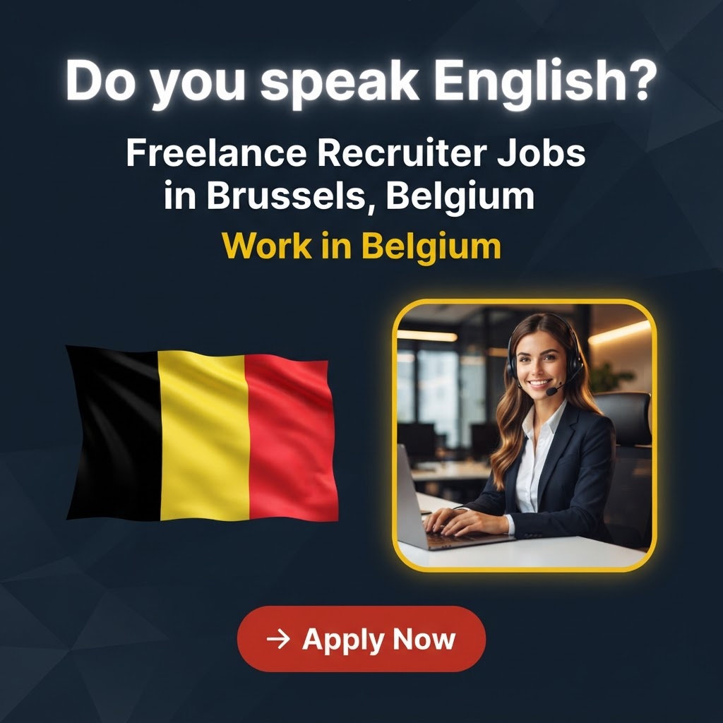 Freelance Recruiter Jobs in Brussels, Belgium job in Belgium - Mercier Consultancy