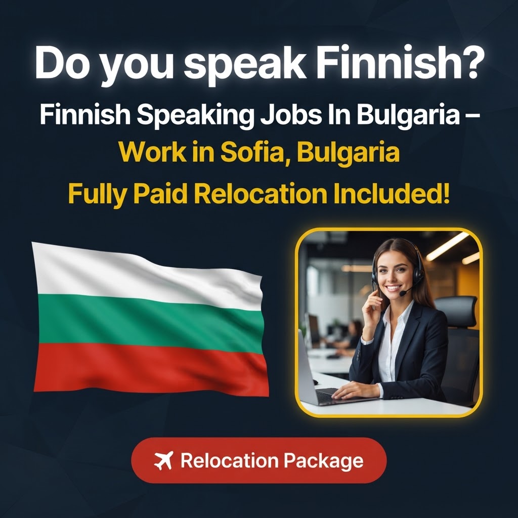 Finnish Speaking Jobs In Bulgaria job in Bulgaria - Mercier Consultancy