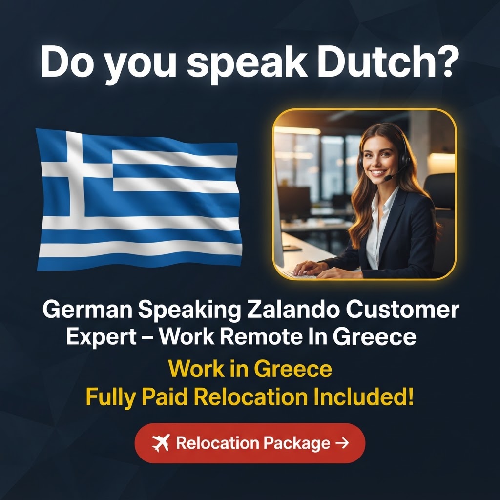German Speaking Zalando Customer Expert – Work Remote In Greece job in Greece - Mercier Consultancy