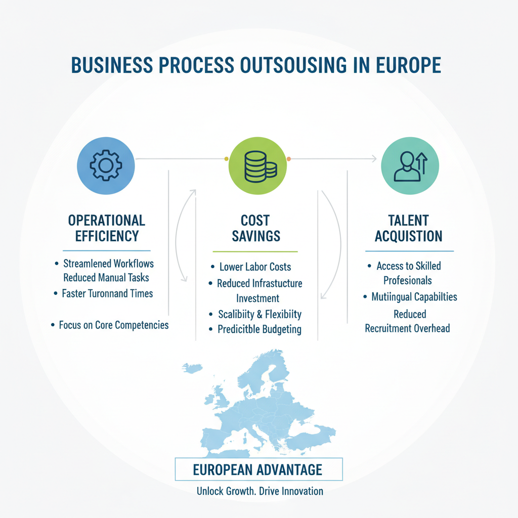 Unlocking Operational Excellence: The Benefits of Business Process Outsourcing in Europe