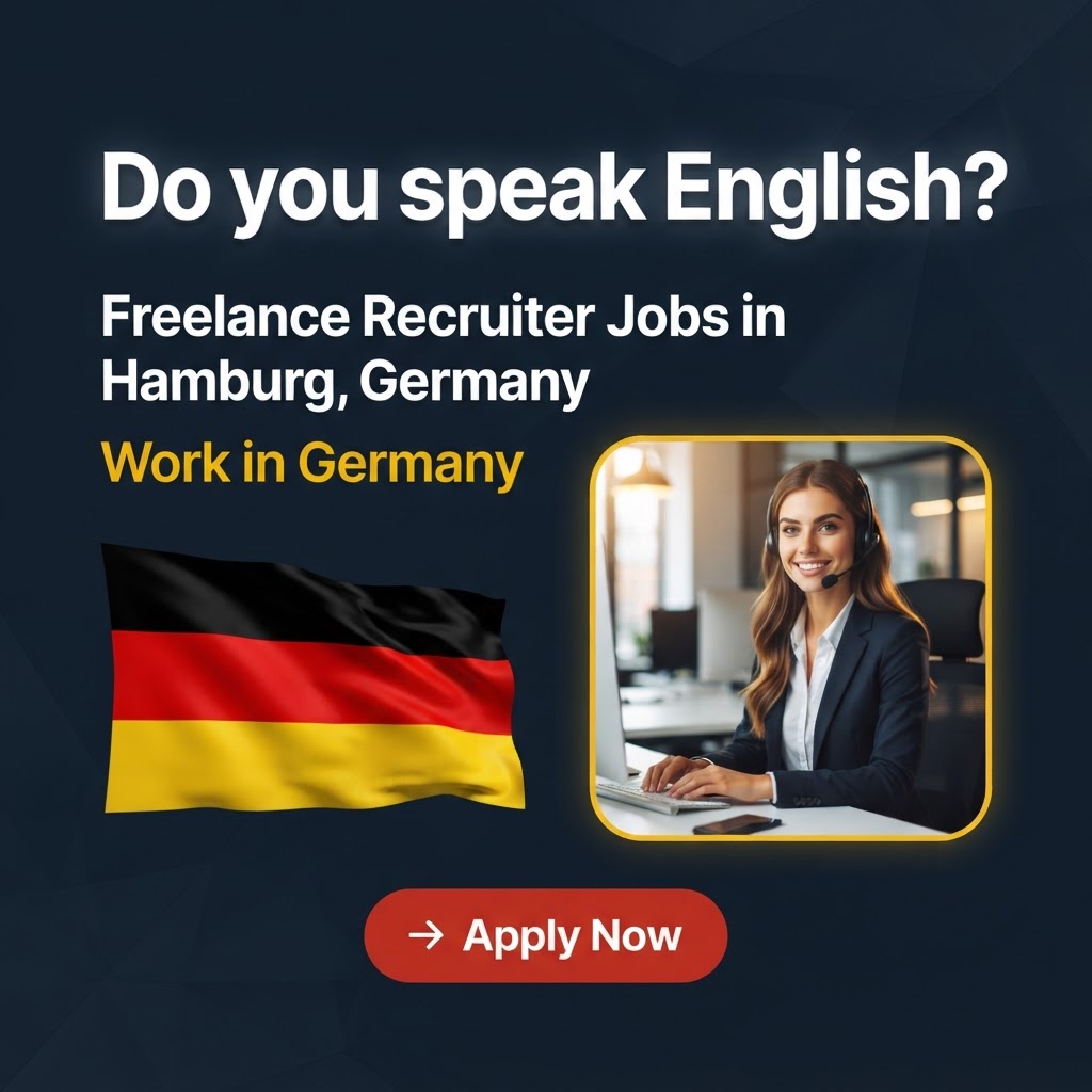 Freelance Recruiter Jobs in Hamburg, Germany job in Germany - Mercier Consultancy