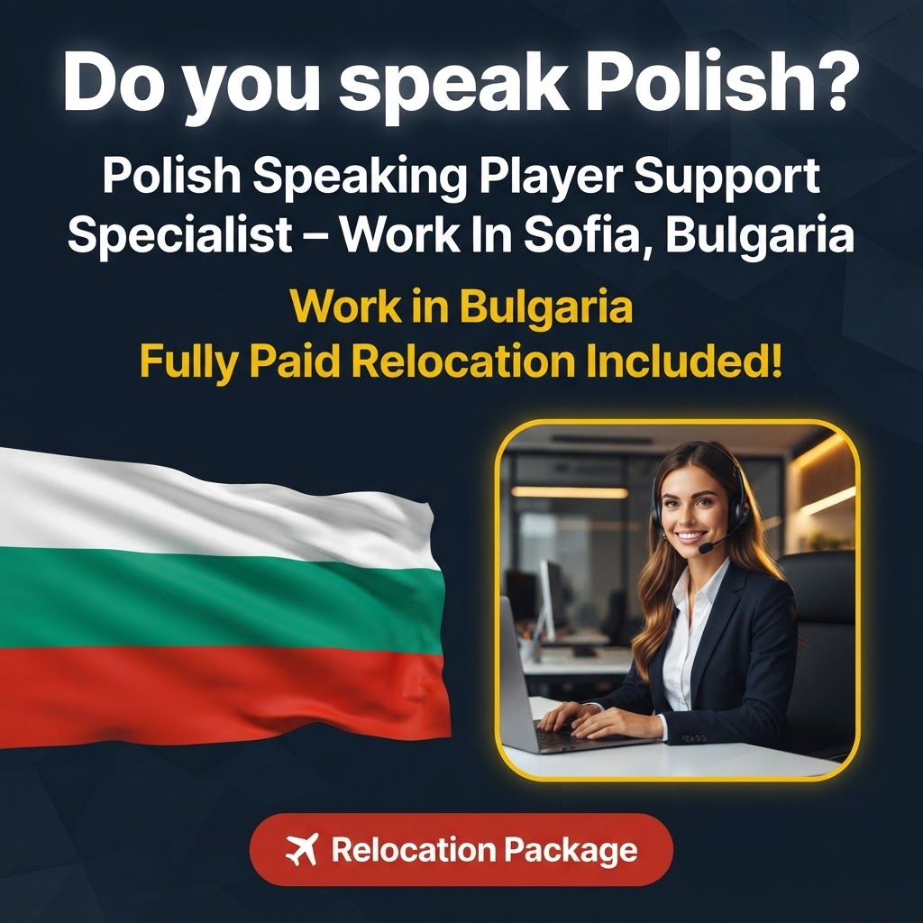 Polish Speaking Player Support Specialist – Work In Sofia, Bulgaria job in Bulgaria - Mercier Consultancy