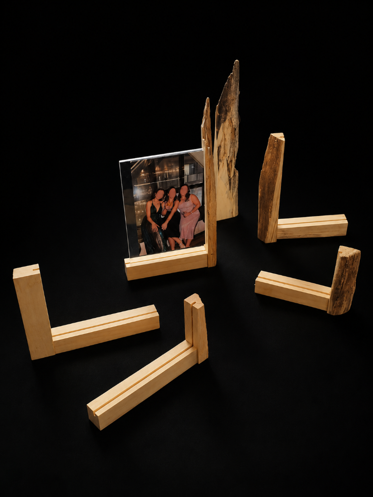 'Luka' Huon Pine Photo Holder