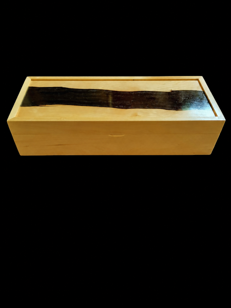 Huon Pine & Resin Trinket Box