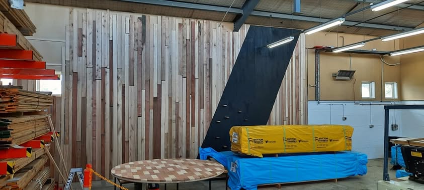 CSAW Wall Cladding & Interactive Timber Sample Display