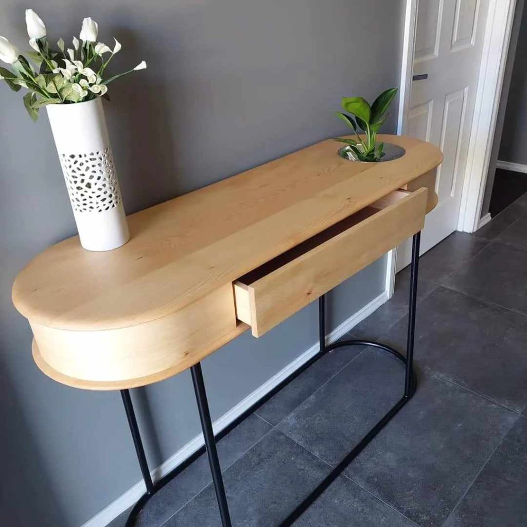 Celery Top Pine 'Prosper' Console Table
