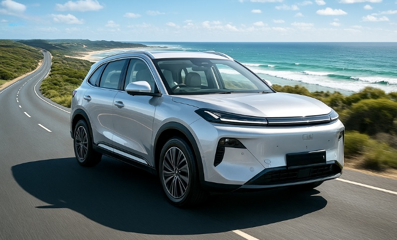Liverpool car finance — SUV on coastal highway