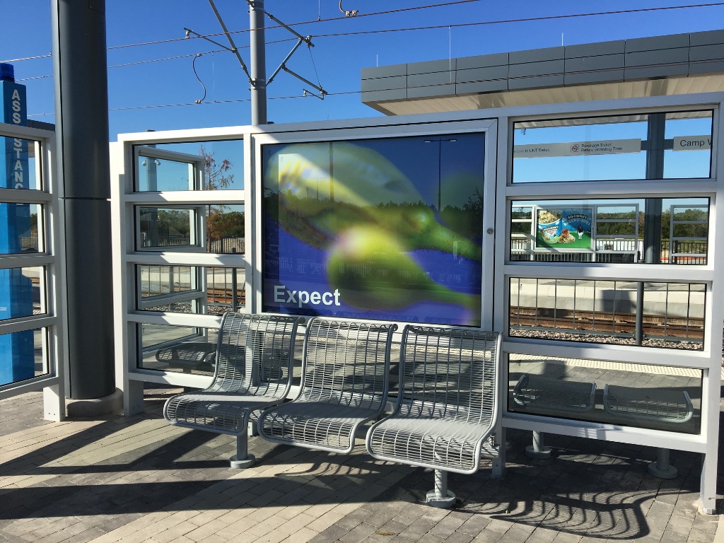 Station windscreens — "Expect"