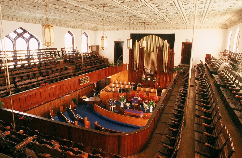 Chapel interior — photo by David Wharton