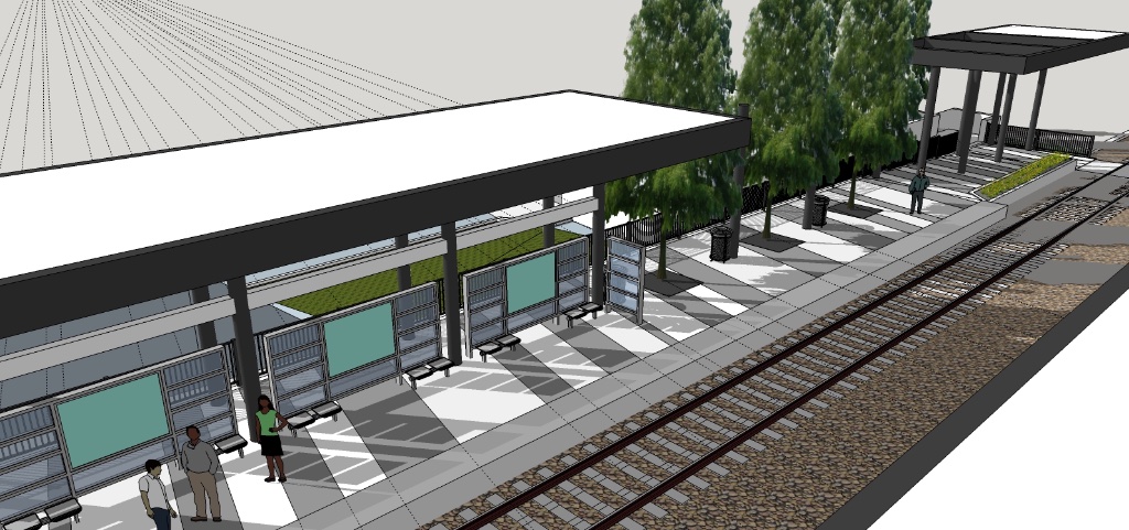 Station design for pavers