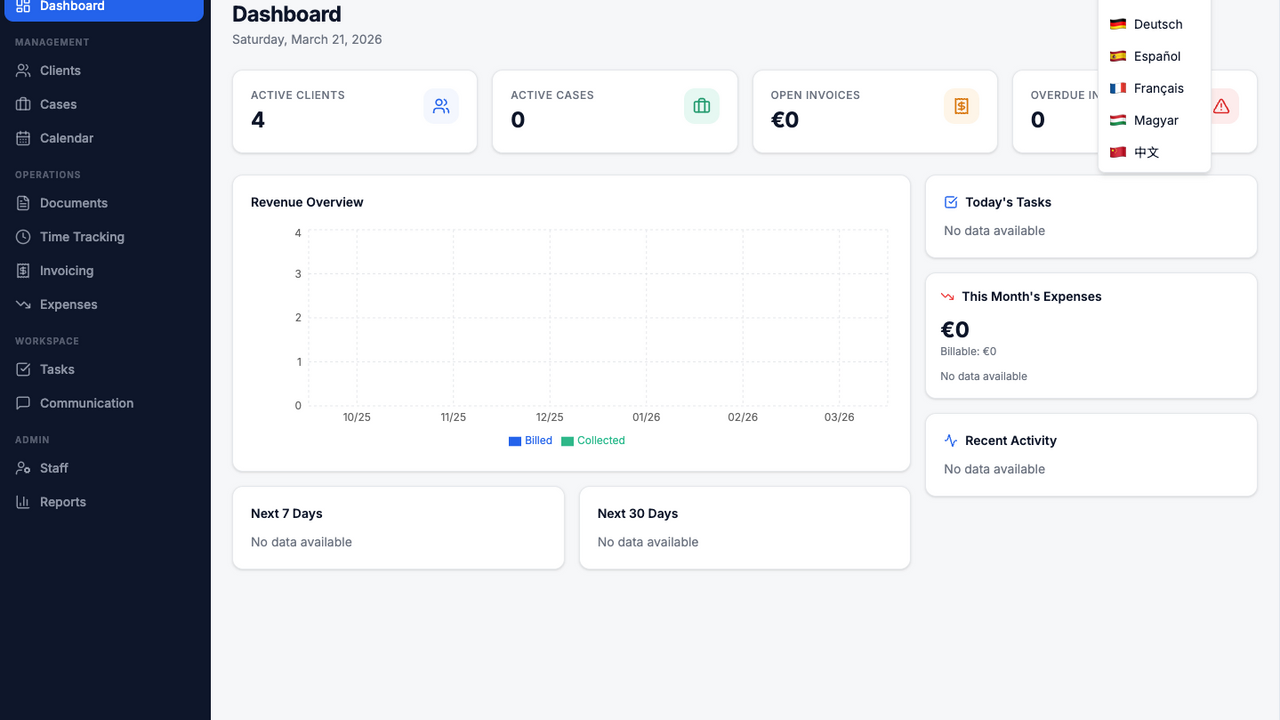 LedgerDersk template preview