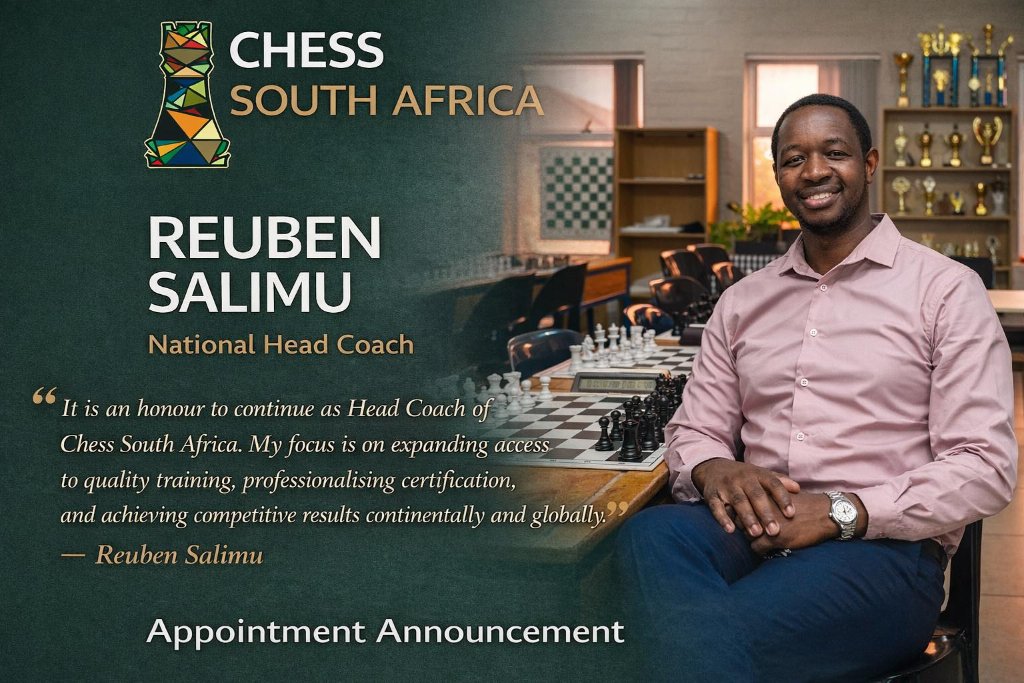 Appointment Announcement: Reuben Salimu – National Head Coach