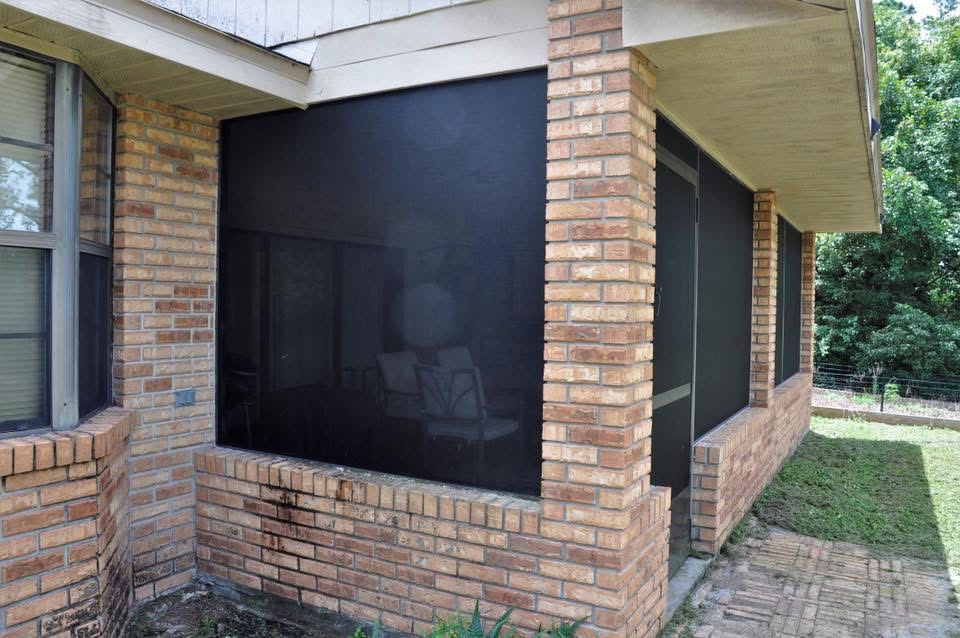 Screen porch insert installation in Seminole County Florida