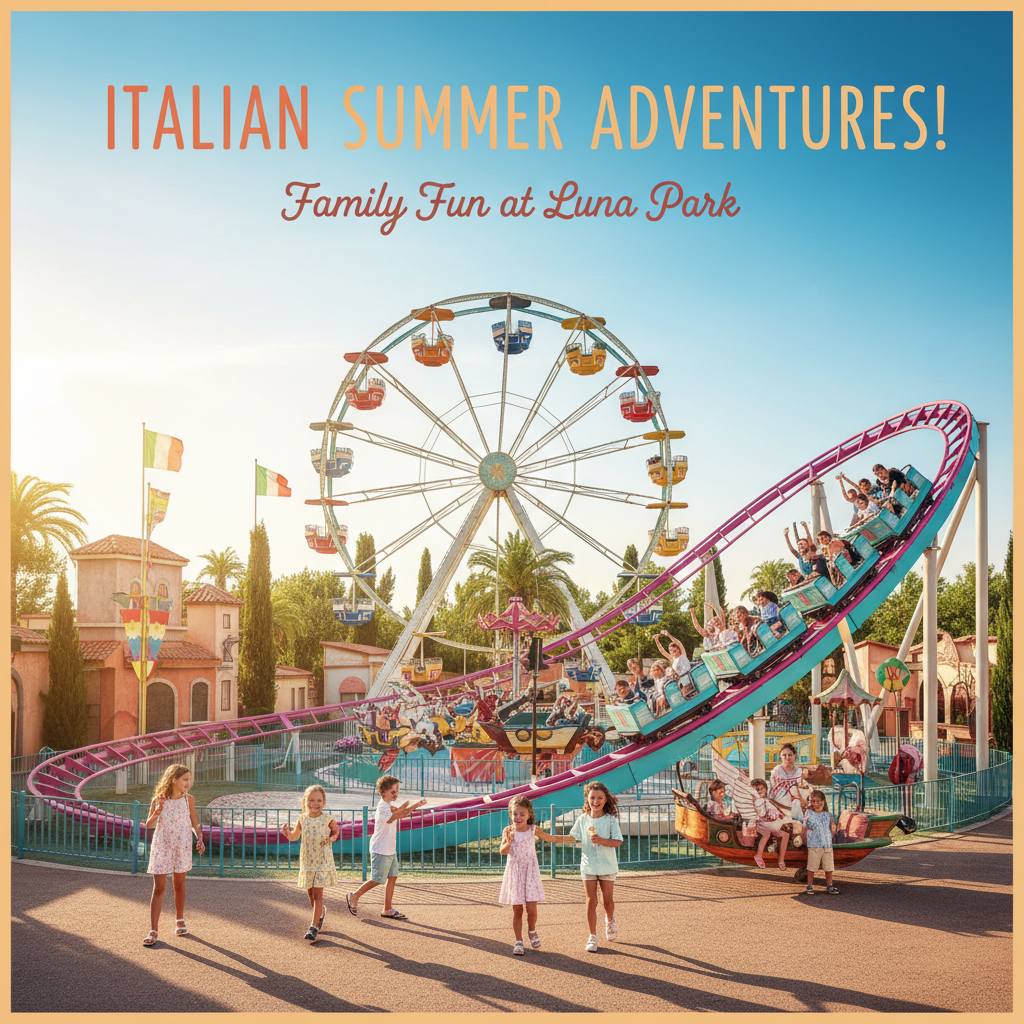 Guida ai Parchi Divertimento in Italia 2026: Dove Portare i Bambini quest'Estate
