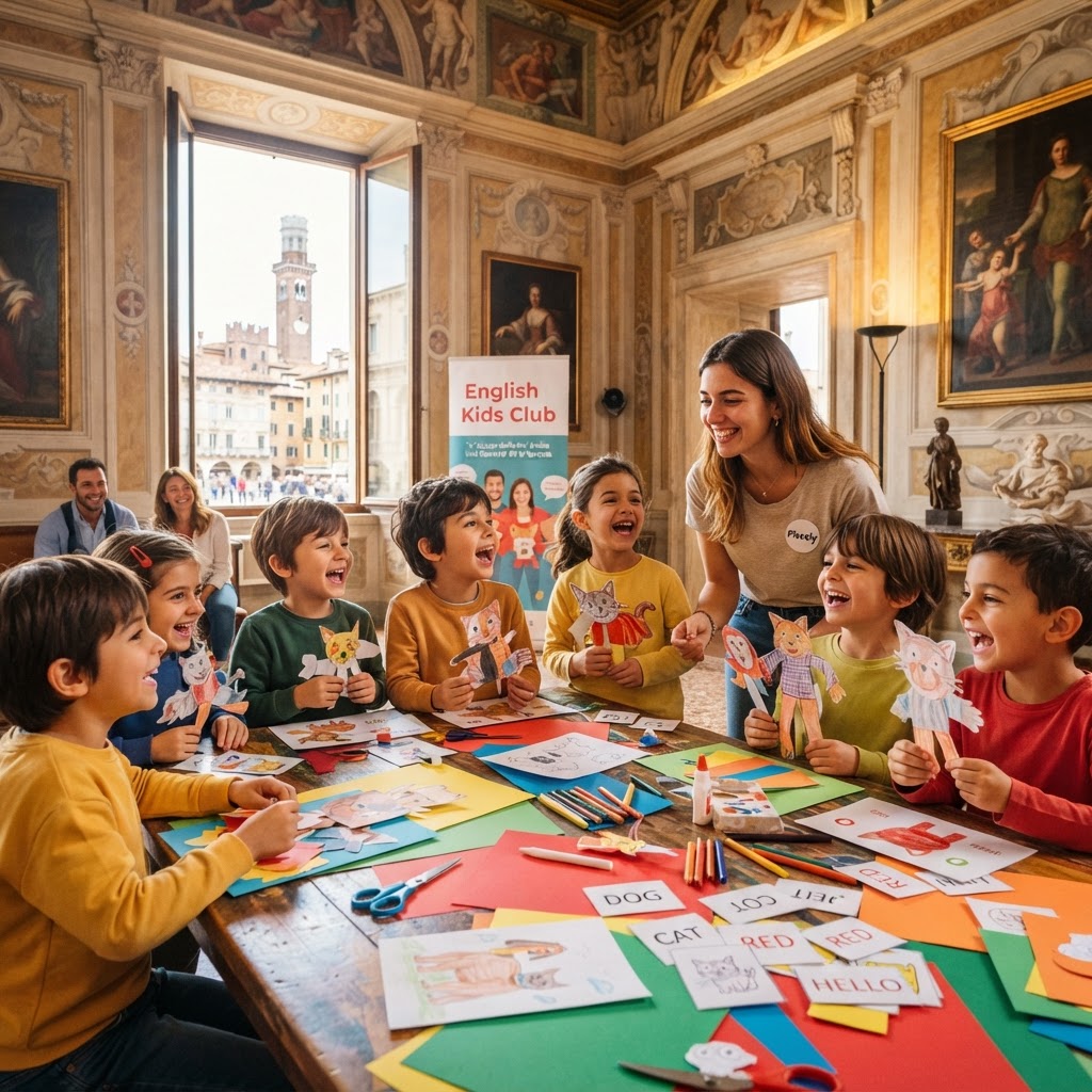 English Kids Club a Palazzo Maffei