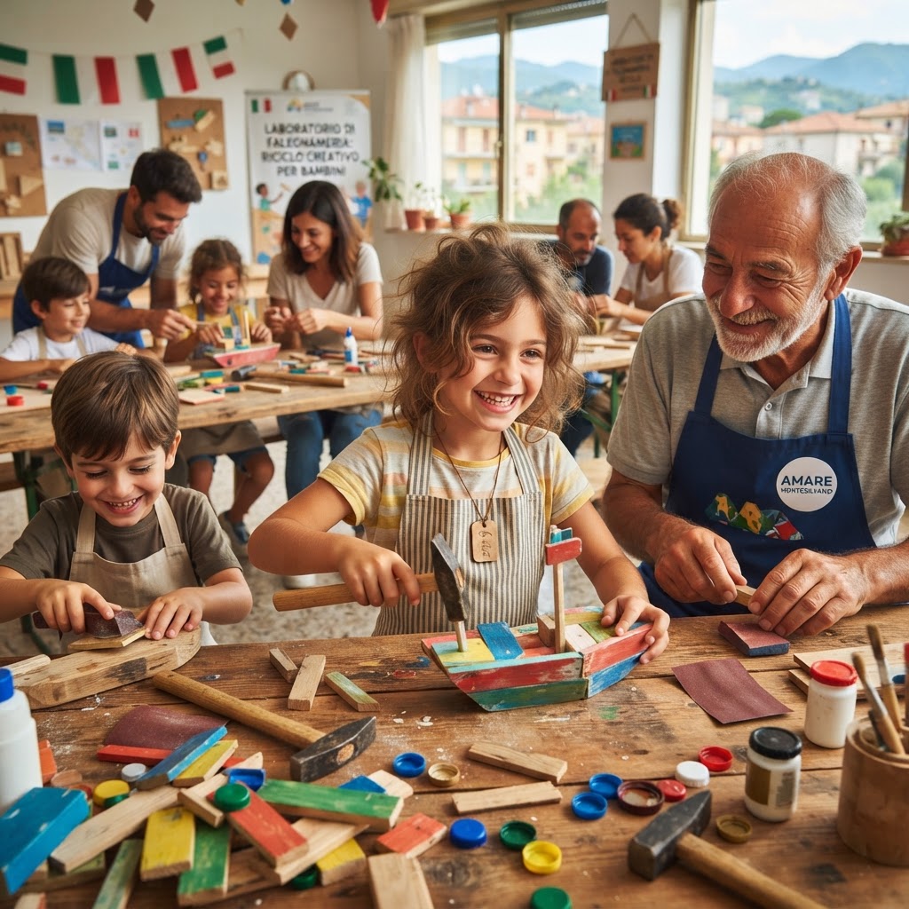 Capire l'importanza del riciclo creando il proprio lavoretto