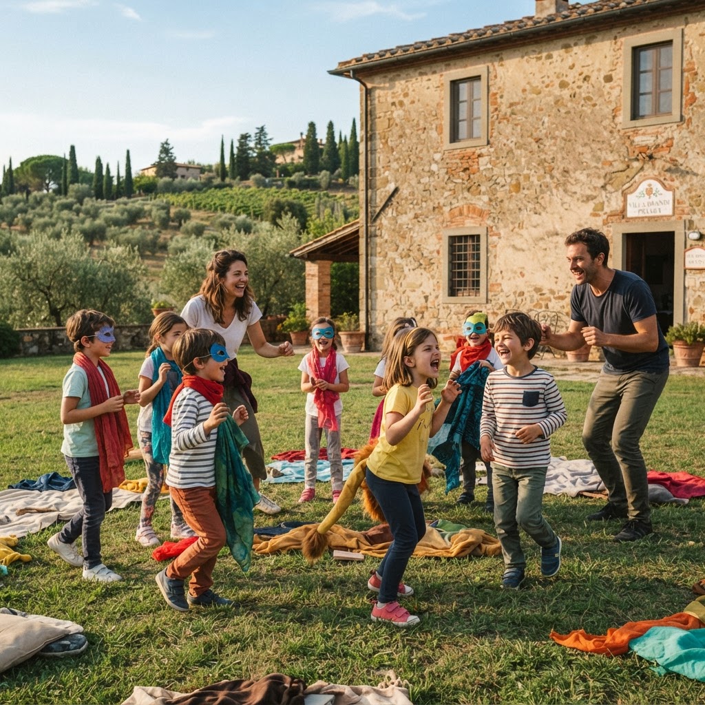 Laboratorio di teatro per bambini a Villa Brandi
