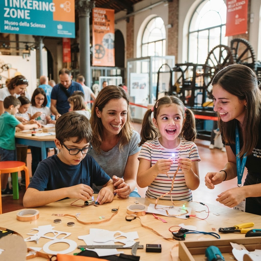 Laboratori e Tinkering Zone al Museo della Scienza