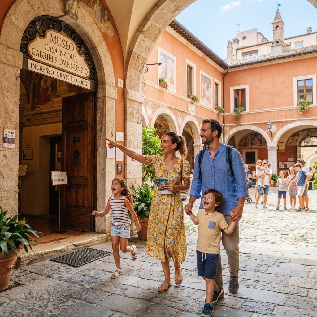 Domenica al Museo – Ingresso gratuito Casa d'Annunzio