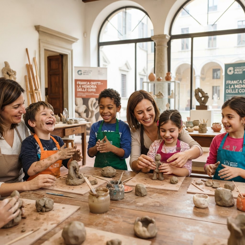 La Memoria delle Cose - Laboratorio argilla per bambini (Fondazione Brescia Musei)