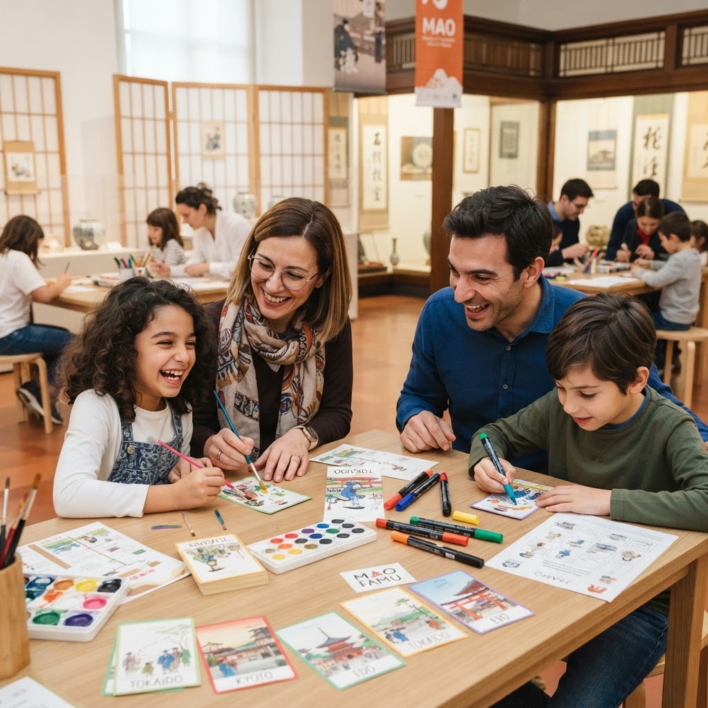Tokaido cards – laboratorio famiglie al MAO (FAMU)