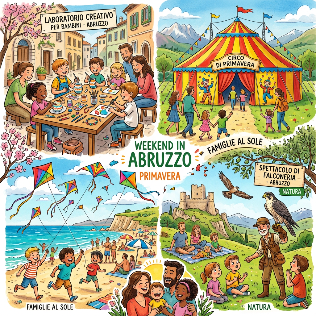 Weekend in Abruzzo: Guida agli Eventi per Bambini del 18 e 19 Aprile