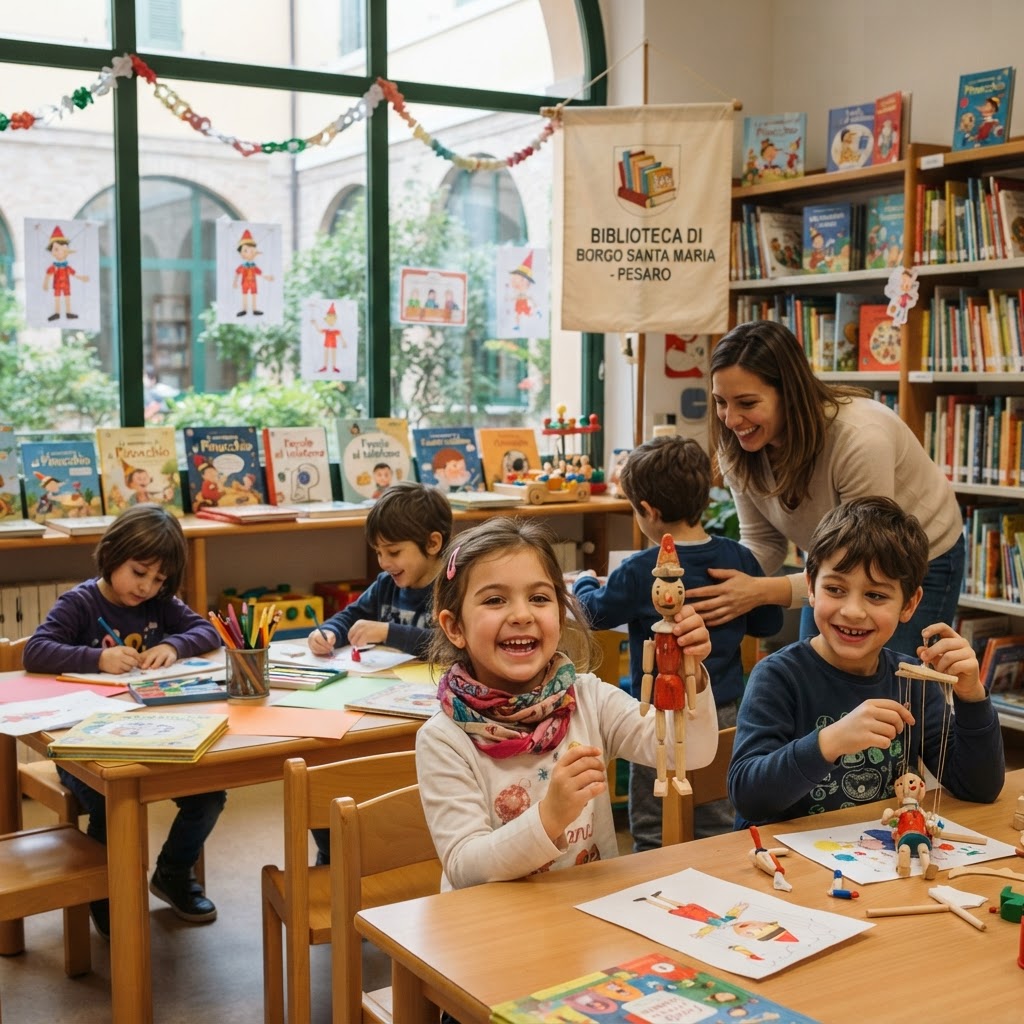 Pinocchio alla Rodari: pomeriggio dedicato ai bambini