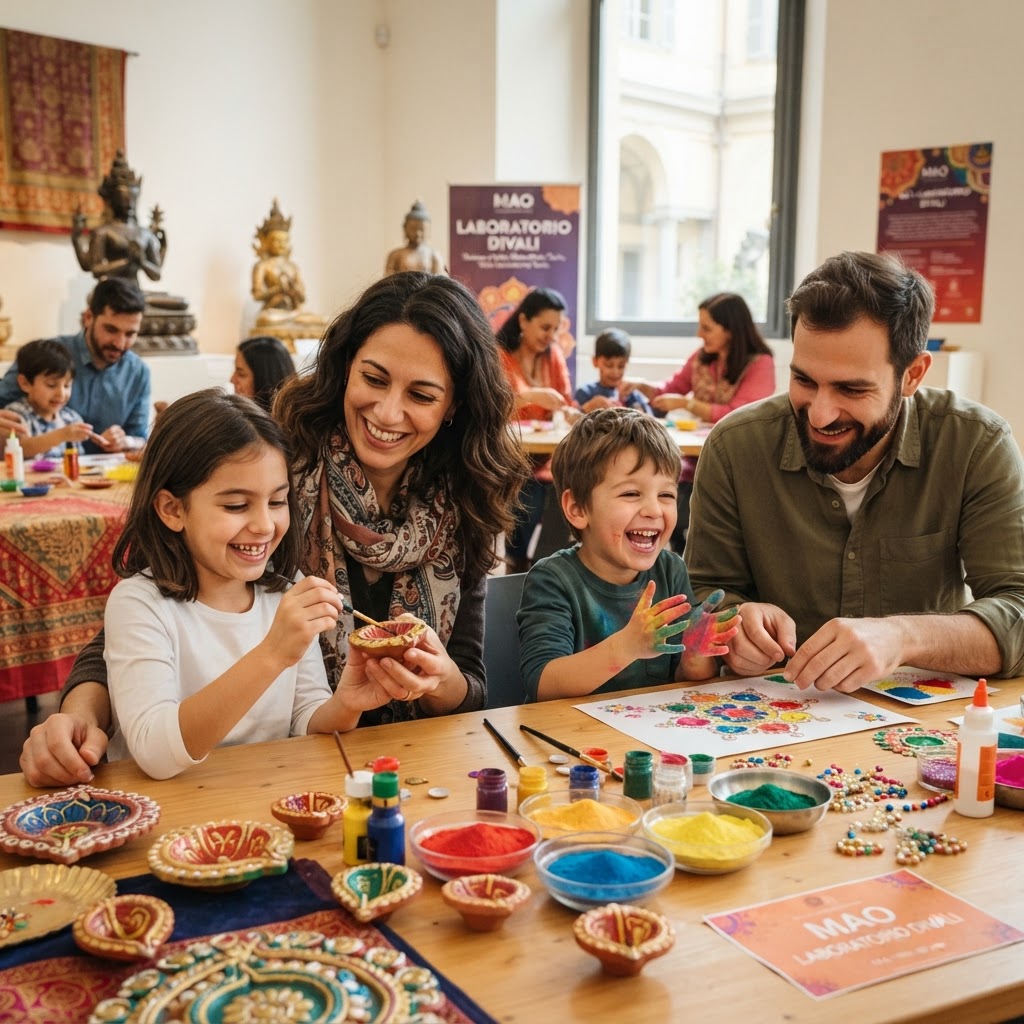 Aspettando la festa indiana delle luci – laboratorio al MAO