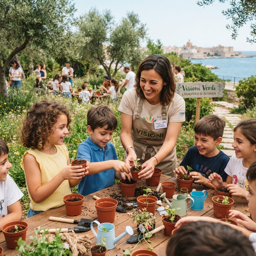 Visioni Verdi - laboratorio di botanica per bambini