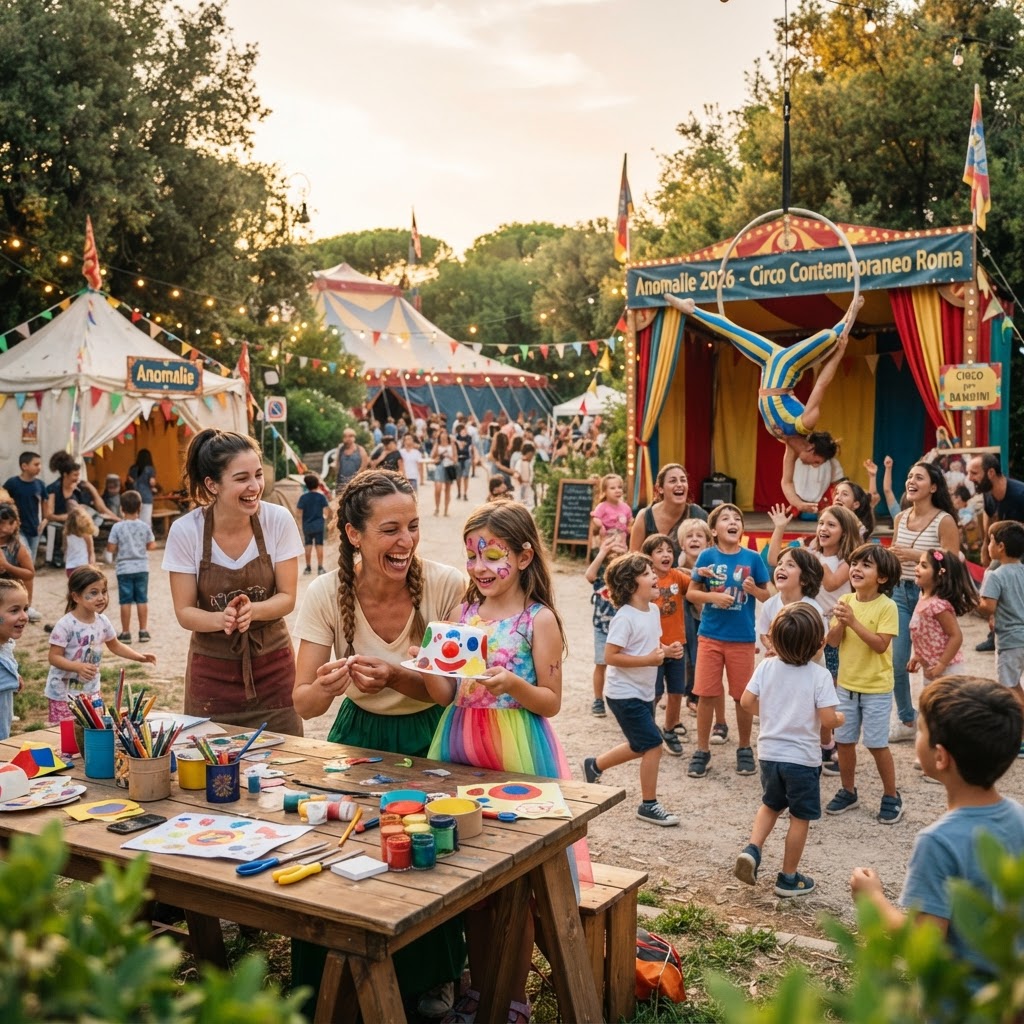 Anomalie 2026 - Circo Contemporaneo e Laboratori per Bambini
