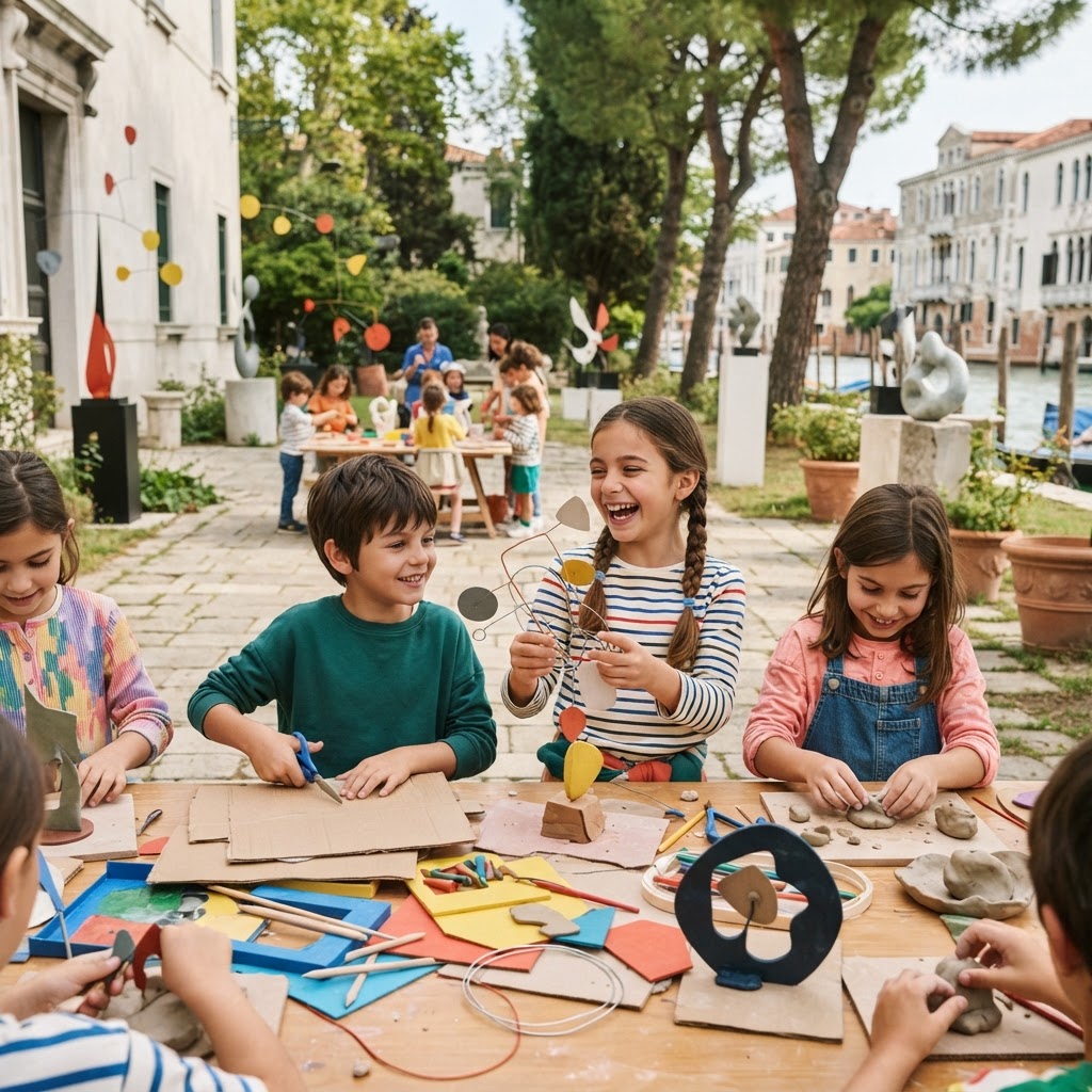 Kids Day - La forma del vuoto, ispirato a Barbara Hepworth (Collezione Peggy Guggenheim)
