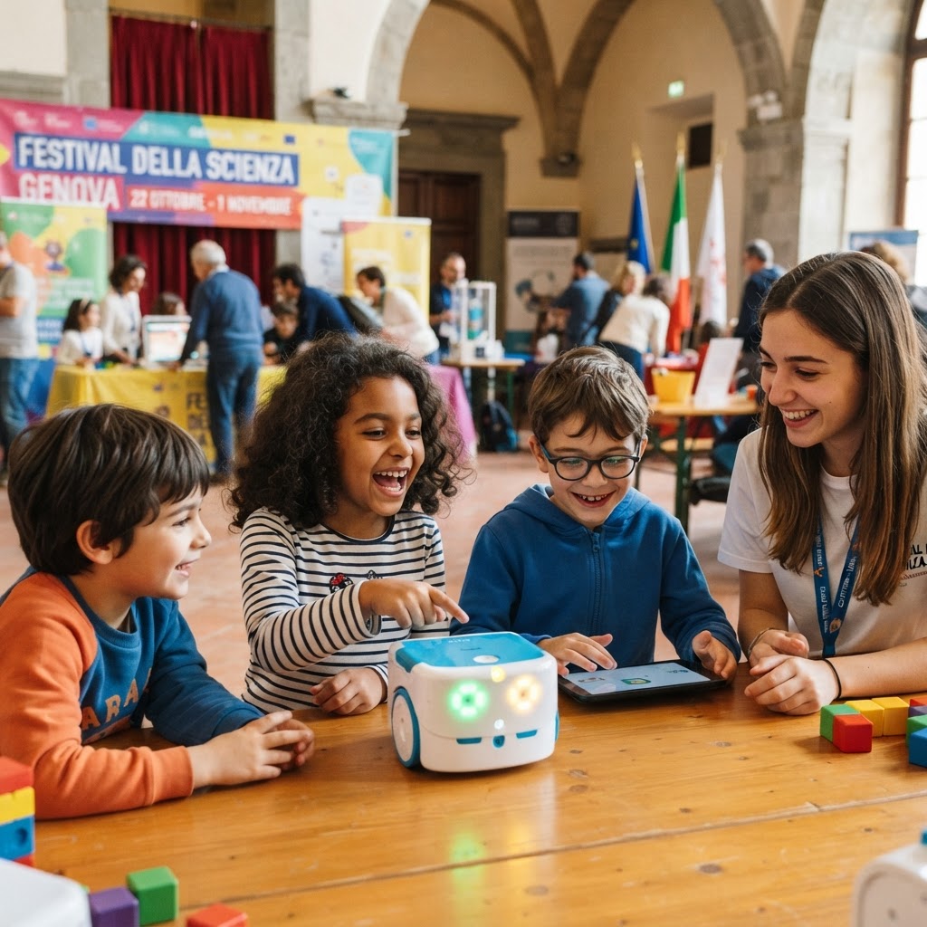 Festival della Scienza - Robot ed emozioni (laboratorio per bambini)