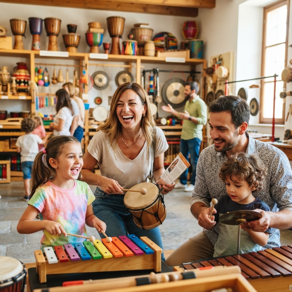 Museolaboratorio Quale Percussione? - visita sonora per famiglie