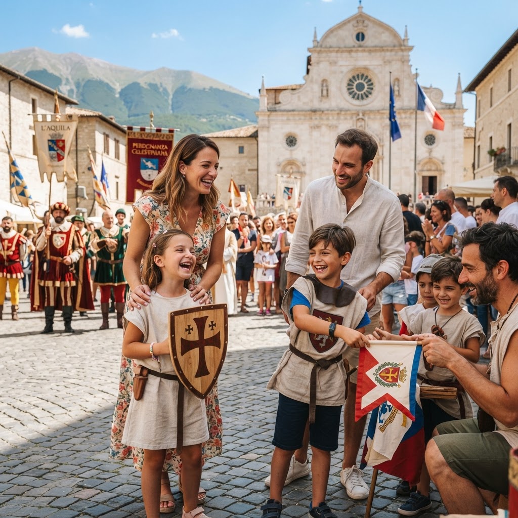 Perdonanza Celestiniana 2026 – Festa Storica con Attivita per Bambini