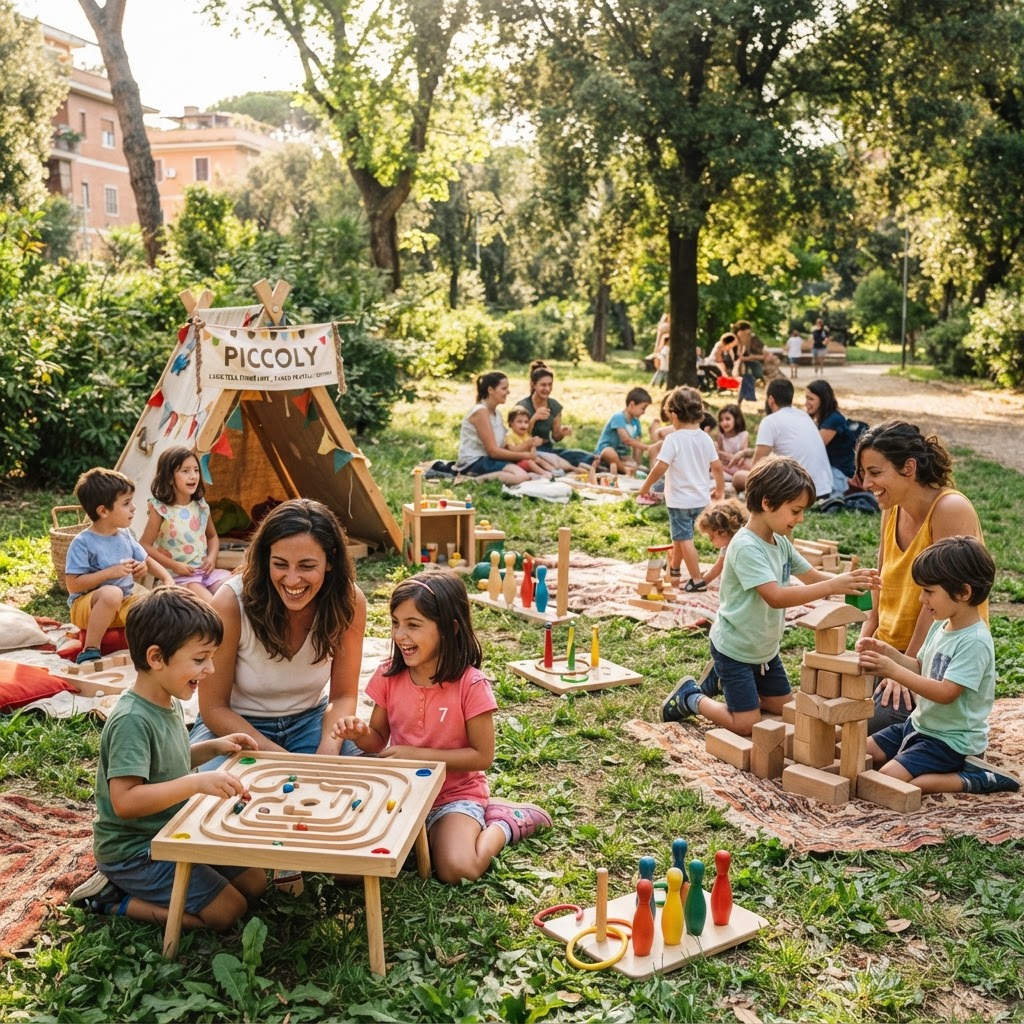 Ludoteca Itinerante al Parco Fratelli Grimm