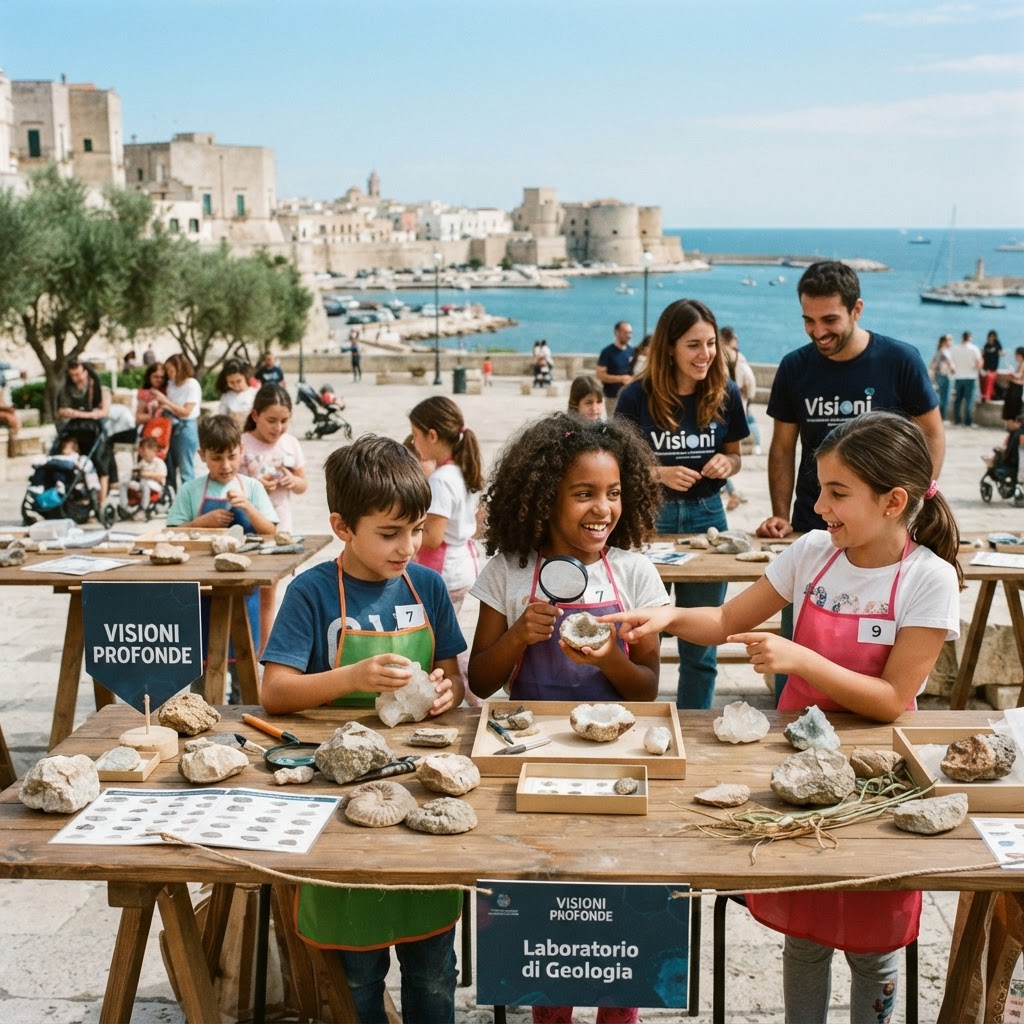 Visioni Profonde - laboratorio di geologia per bambini