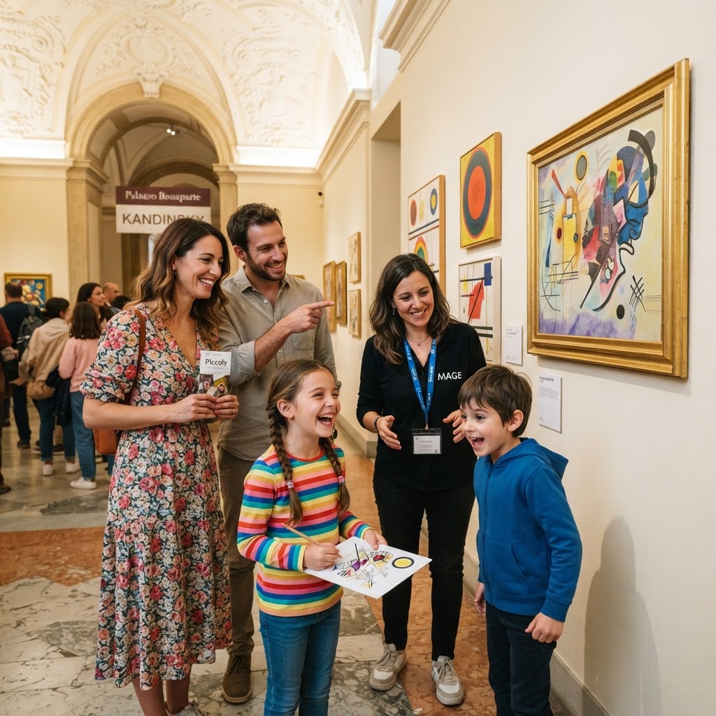 Vasilij Kandinsky: visita guidata per bambini a Palazzo Bonaparte