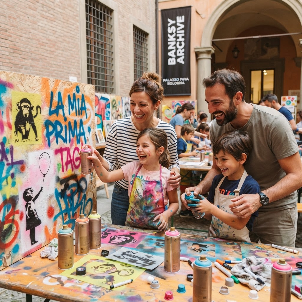 La mia prima tag - laboratorio Banksy