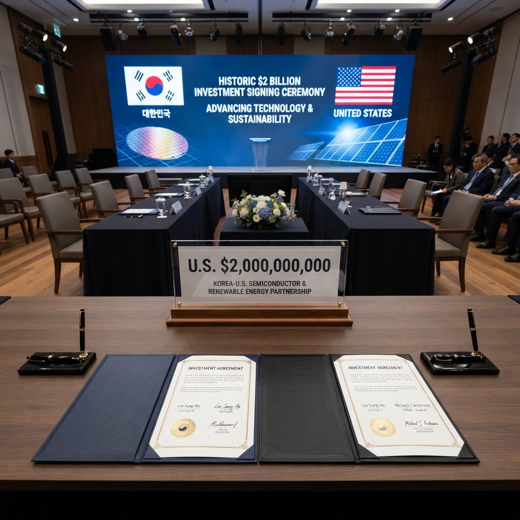 Seoul Secures $2 Billion in Advanced Chip and Clean Energy Investments from Four U.S. Firms