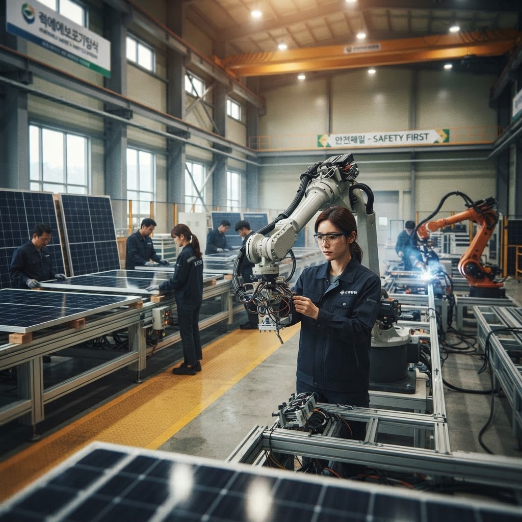 Korean Firms Crowd Into Renewables and Robots, Business Group Says