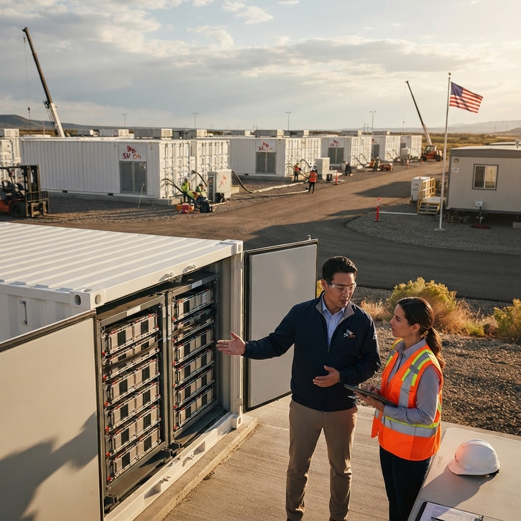 SK On Accelerates U.S. ESS Business with Large-Scale Battery Supply Agreement