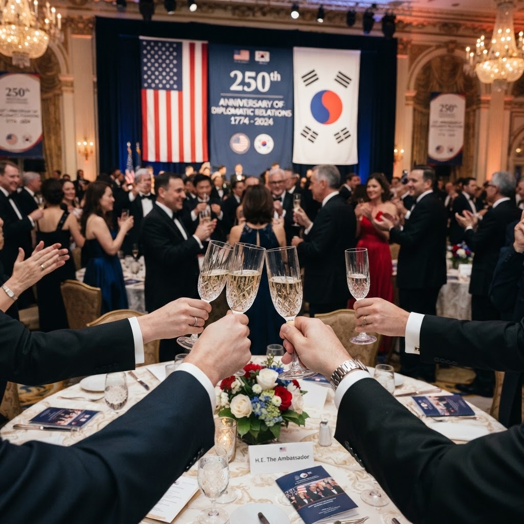 Korean Business Leaders Toast U.S. 250th Birthday