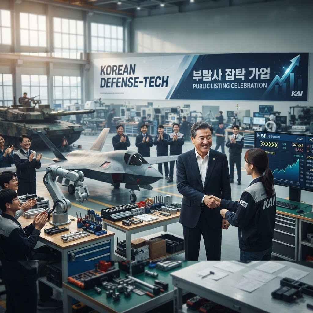 Korean Defense-Tech Cluster Goes Public