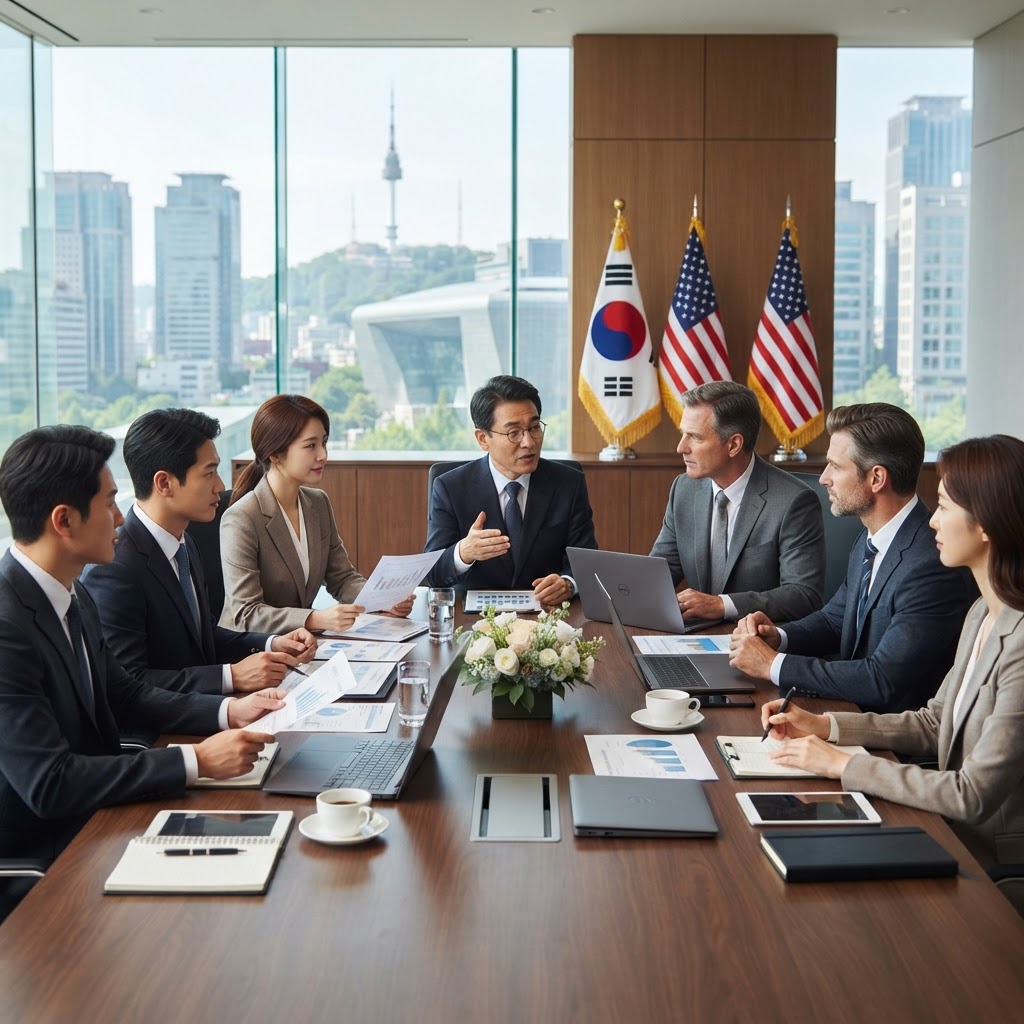 Minister Kim Jung-kwan vows to put national interest first in US investment push