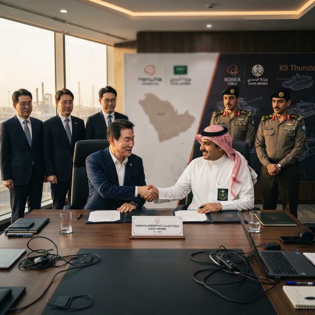 Hanwha Aerospace Sets Up Saudi Unit in Middle East Defense Push