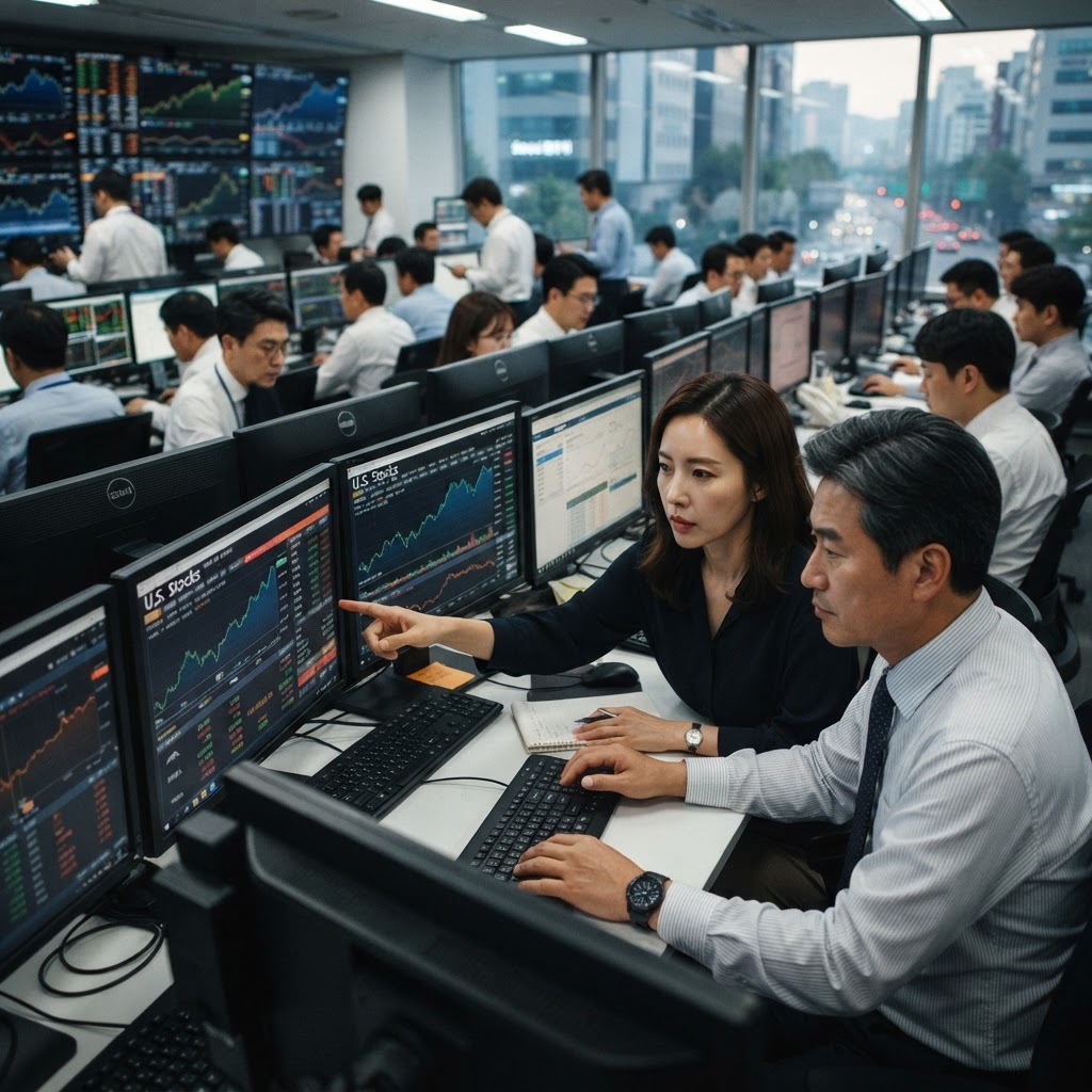 Korean Retail Investors Pour $3 Billion Into U.S. Stocks in First Half of October