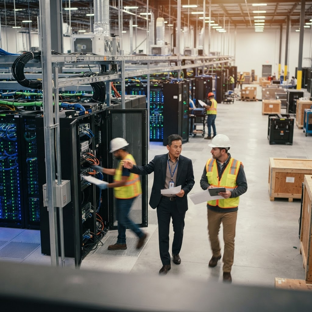 Korean power and battery companies accelerate U.S. AI data center push