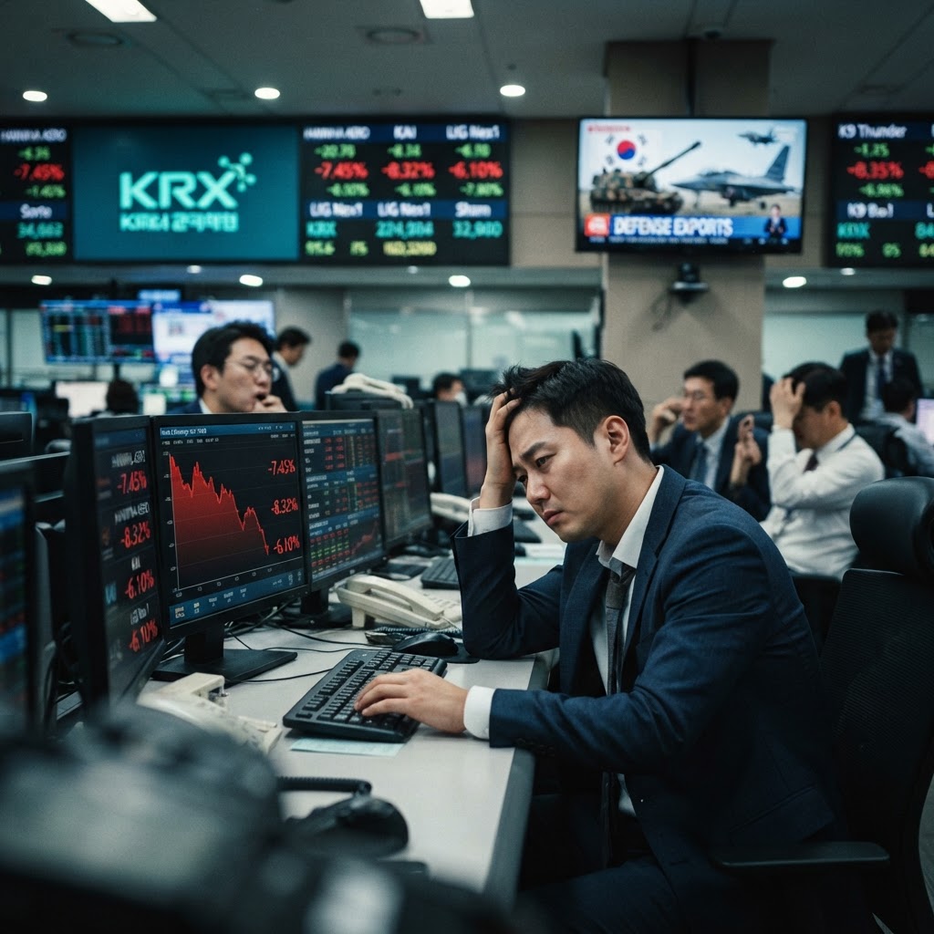 S. Korean Defense Stocks Plunge Despite Export Momentum