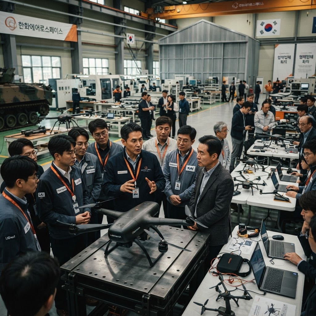 Hanwha Aerospace Teams with 43 South Korean Firms on Drones